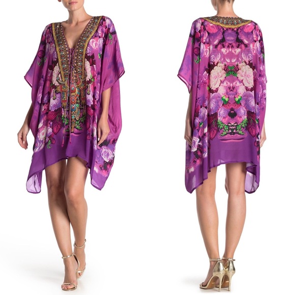 new Shahida Parides ꕥ 4Way Butterfly Kaftan Dress - Picture 3 of 16